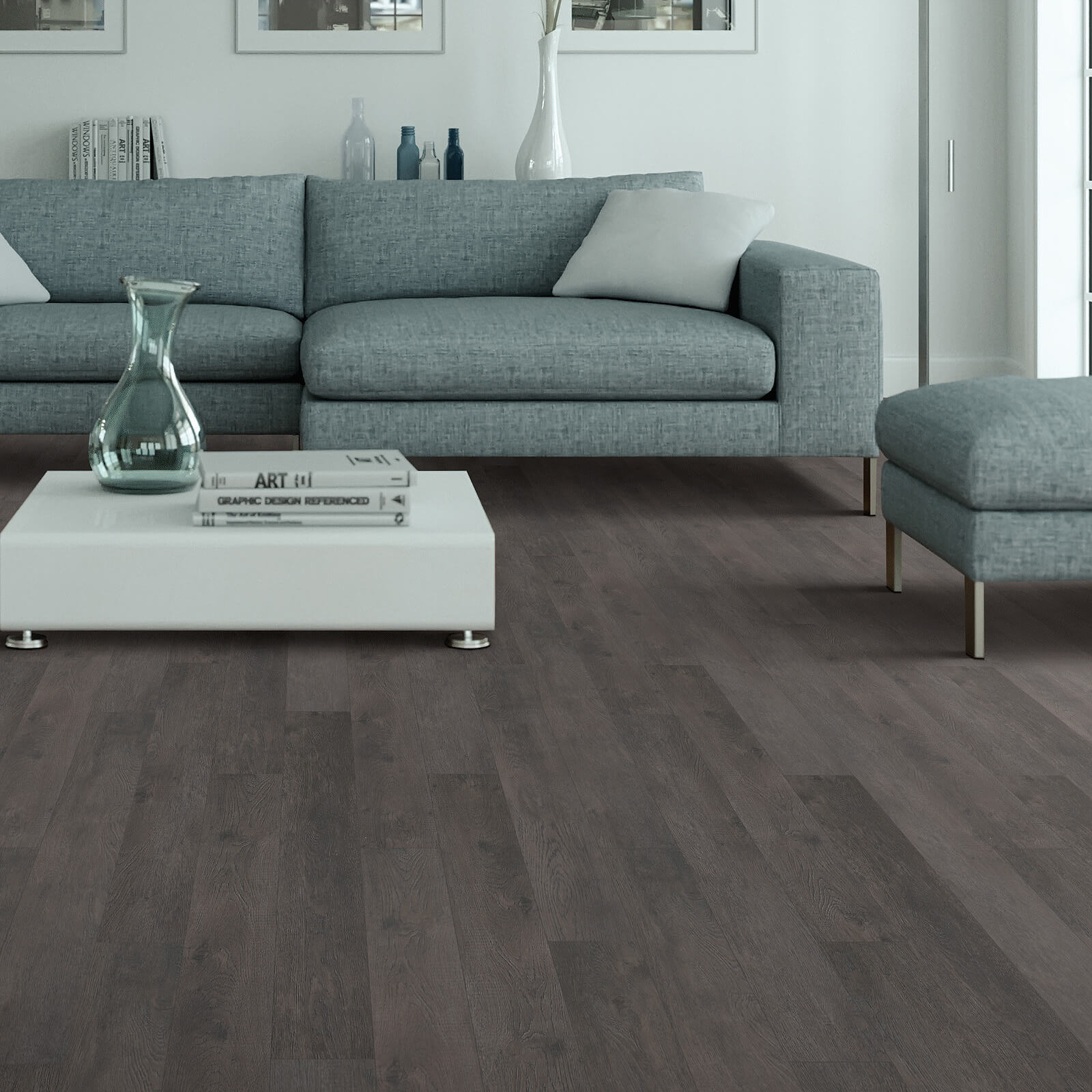 Living room vinyl flooring | Derailed Commodity