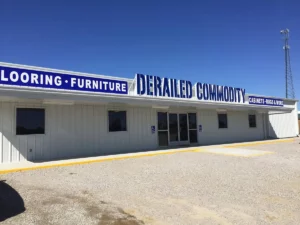 Store front | Derailed Commodity Flooring & Furniture