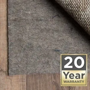 20 year warranty rug pad | Derailed Commodity Flooring & Furniture